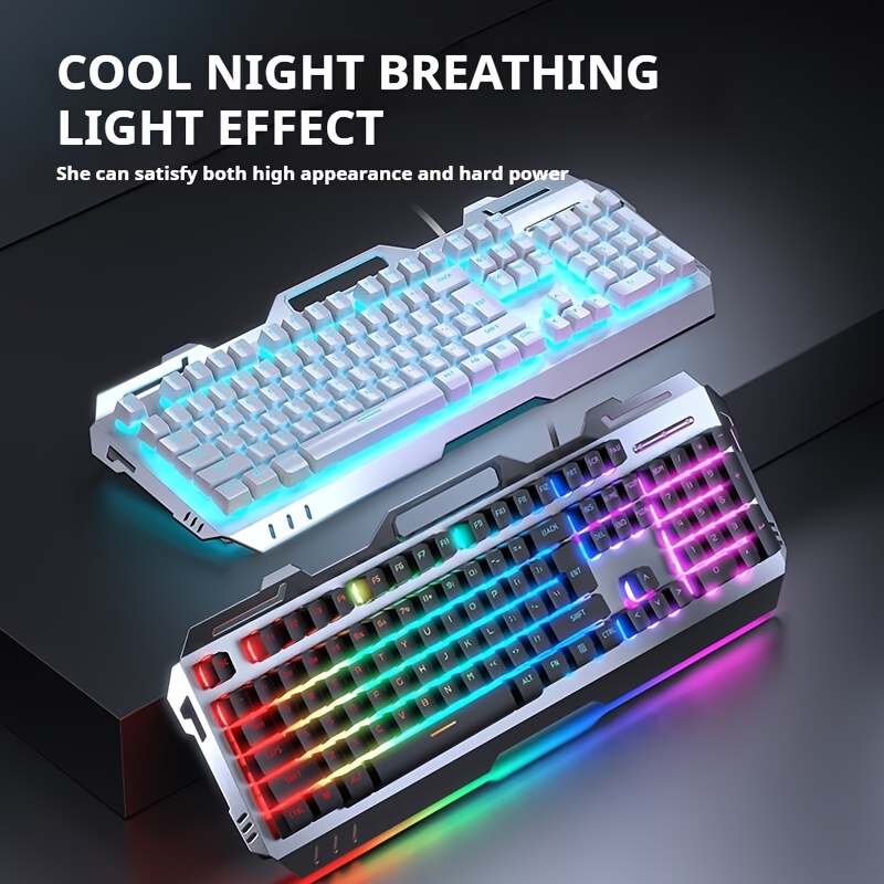Esports Gaming School - EWEADN GX80Z Gaming Membrane Keyboard, 104Keys