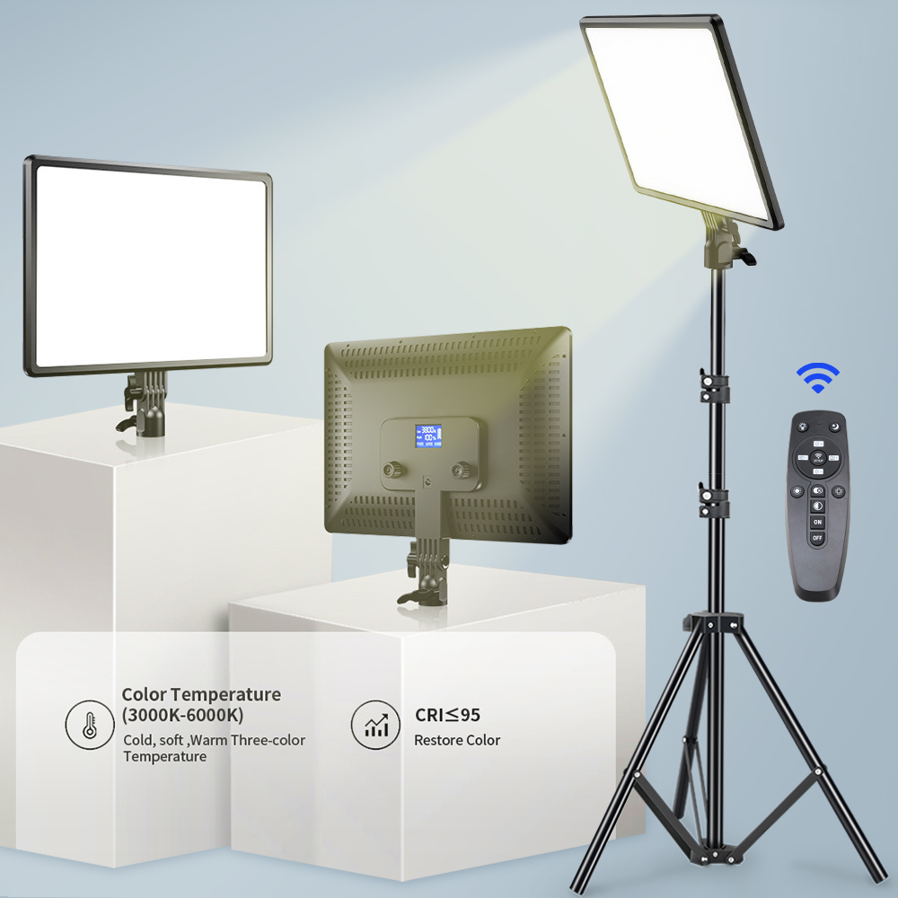 Led Light Panel Stream - 10/14inch LED Video Light Panel Bi-Color