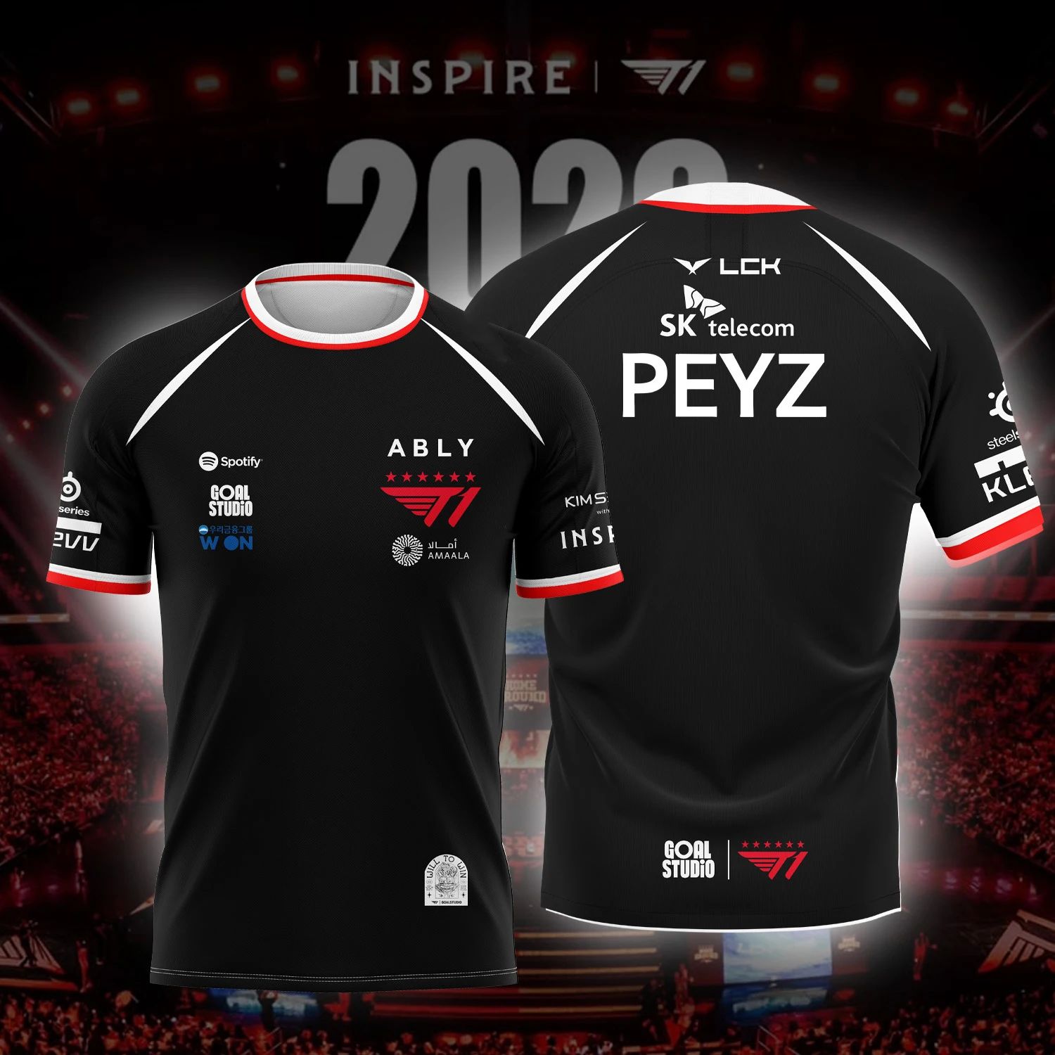 Esports Gaming Jersey - 2026 NEW T1 ESPORTS TEAM JERSEY
