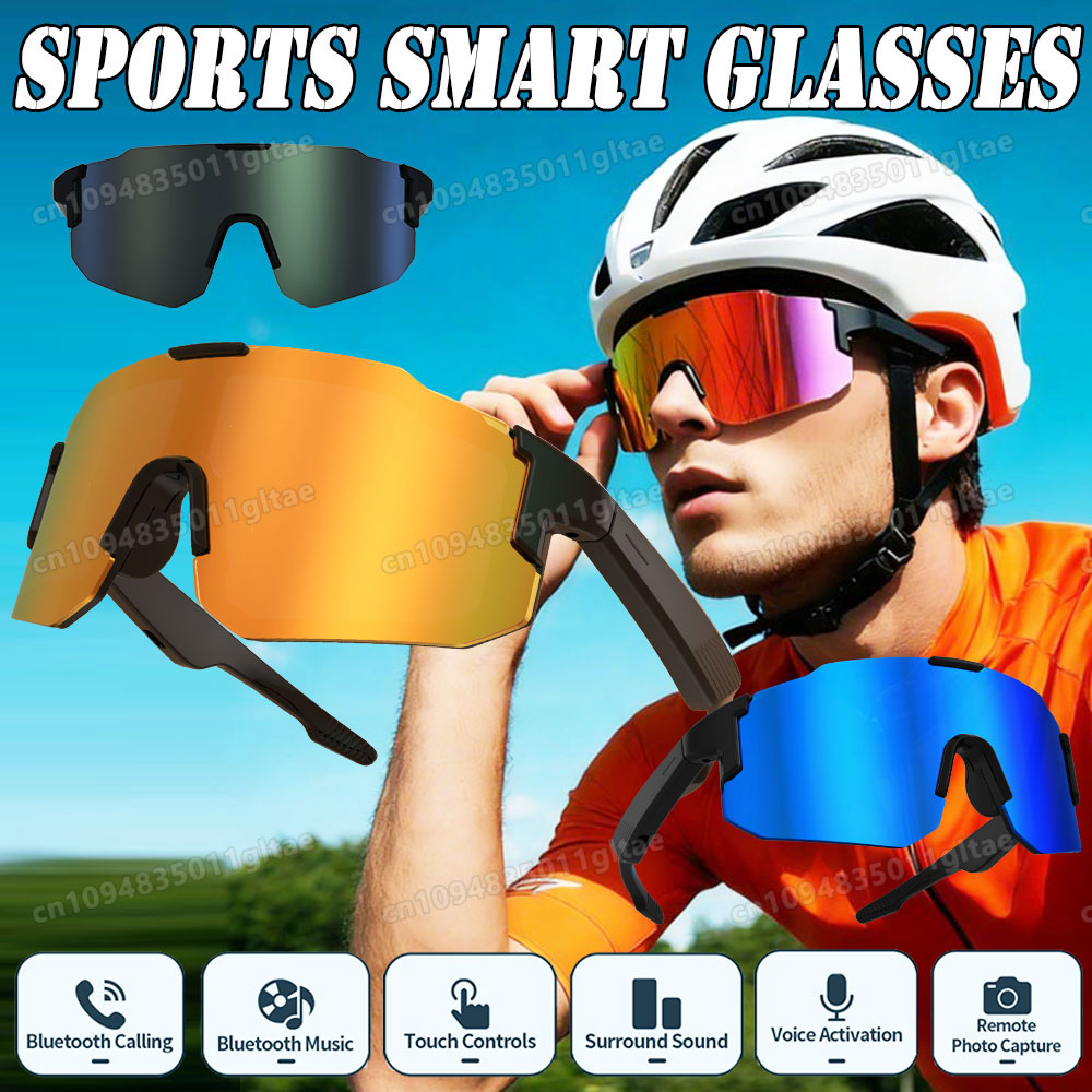 Esports Gamer - Cycling Smart Glasses Camera Bluetooth Call