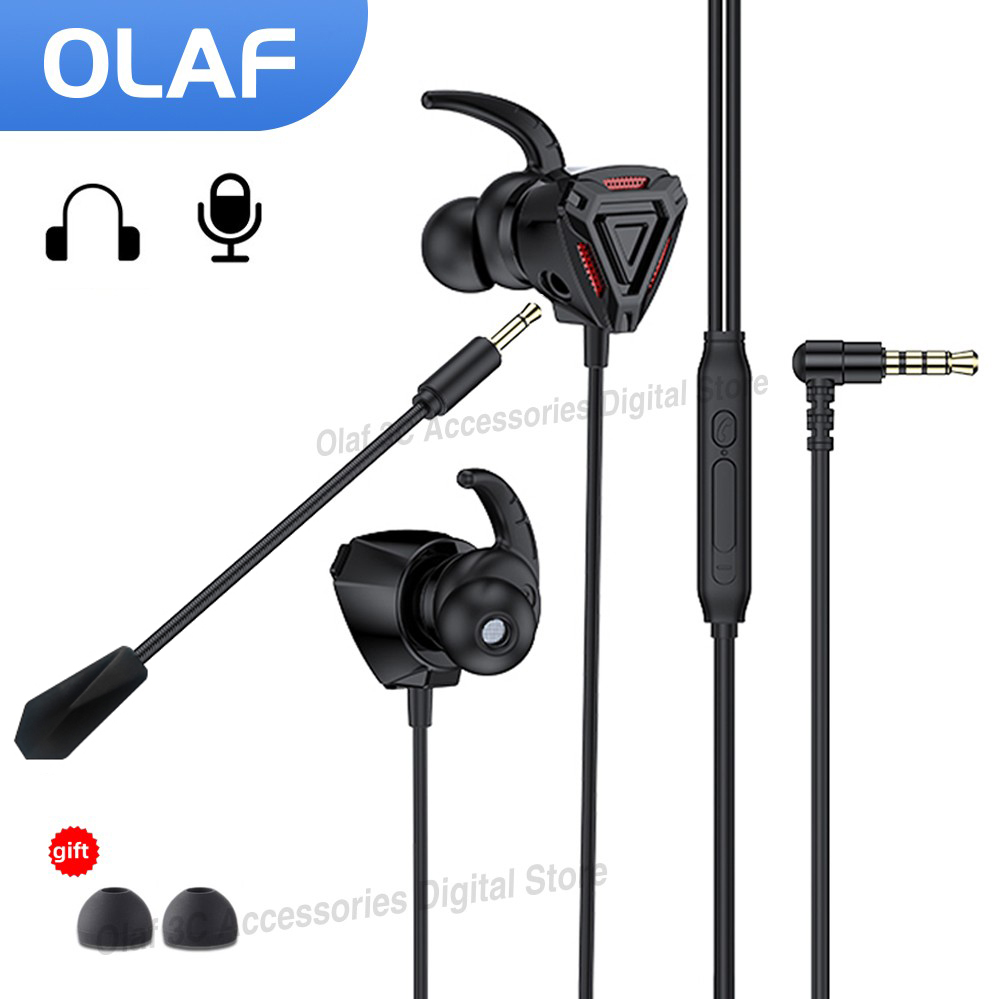 Esports Gaming Monitor - OLAF 3.5mm Wired Headphones Gaming Headset