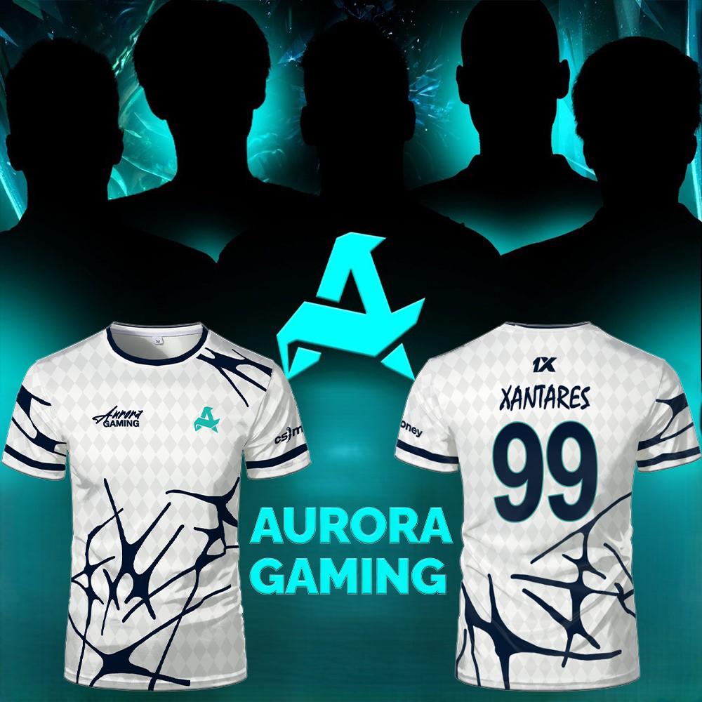 Esports Gaming Jersey - Esports Team Aurora Gaming Jersey T-shirts