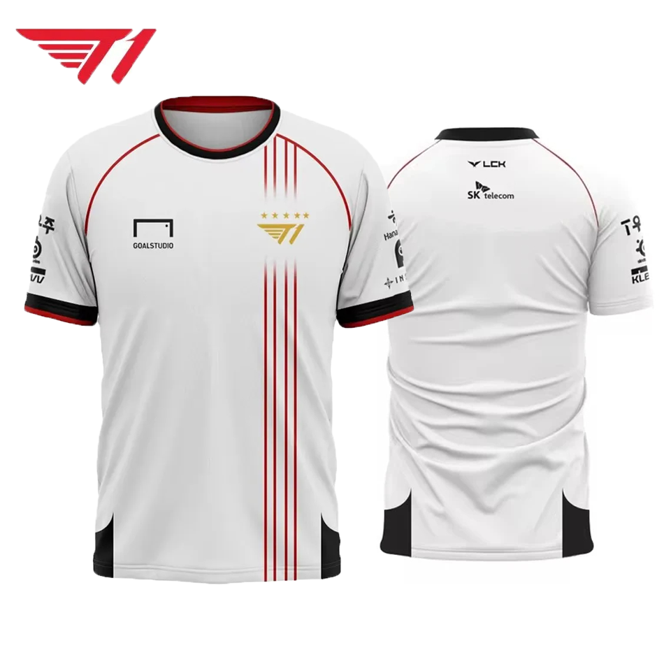 Faker Jersey T1 Team Champion  - Esports Gaming Jersey ulasan dan harga