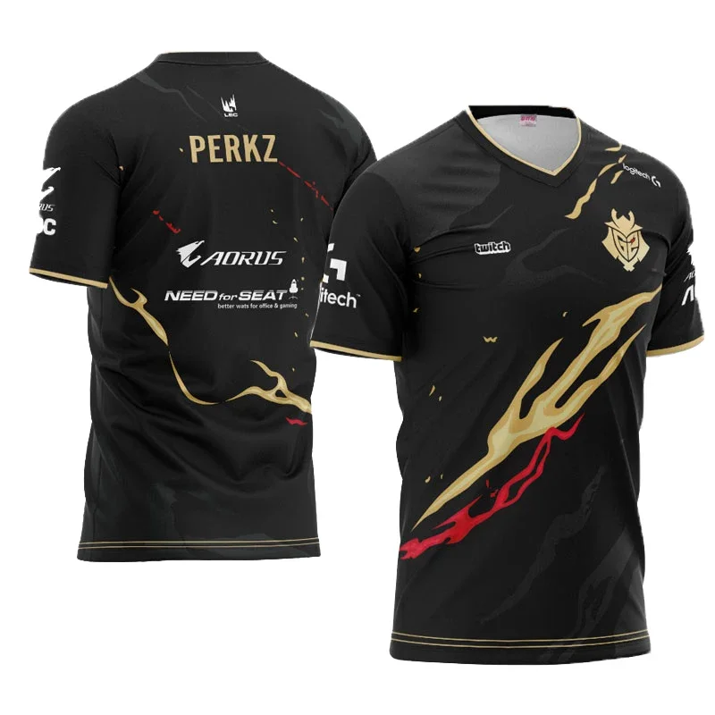 Men's and women's G2 e-sports  - Esports Gaming Jersey ulasan dan harga