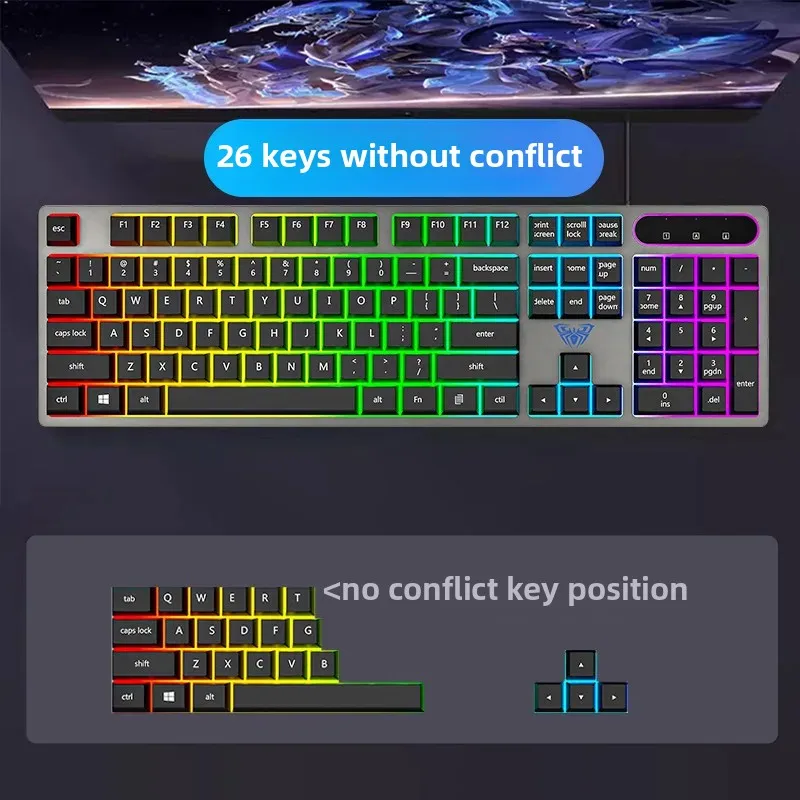 Wired Gaming Esports T630 Glow - Esports Gaming Cafe ulasan dan harga