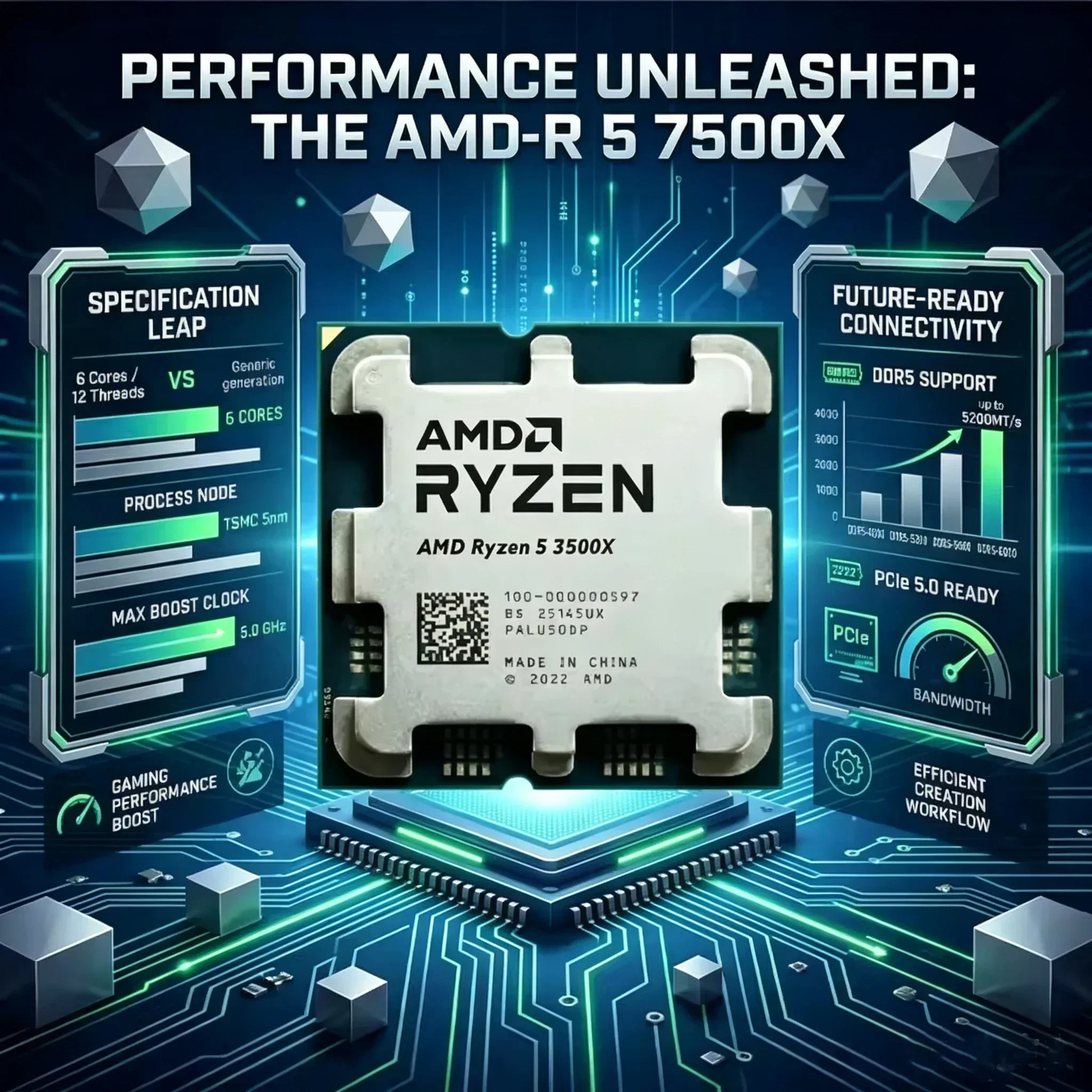 AMD Ryzen 5 3500X Desktop Gami - Esports Gaming Cafe ulasan dan harga