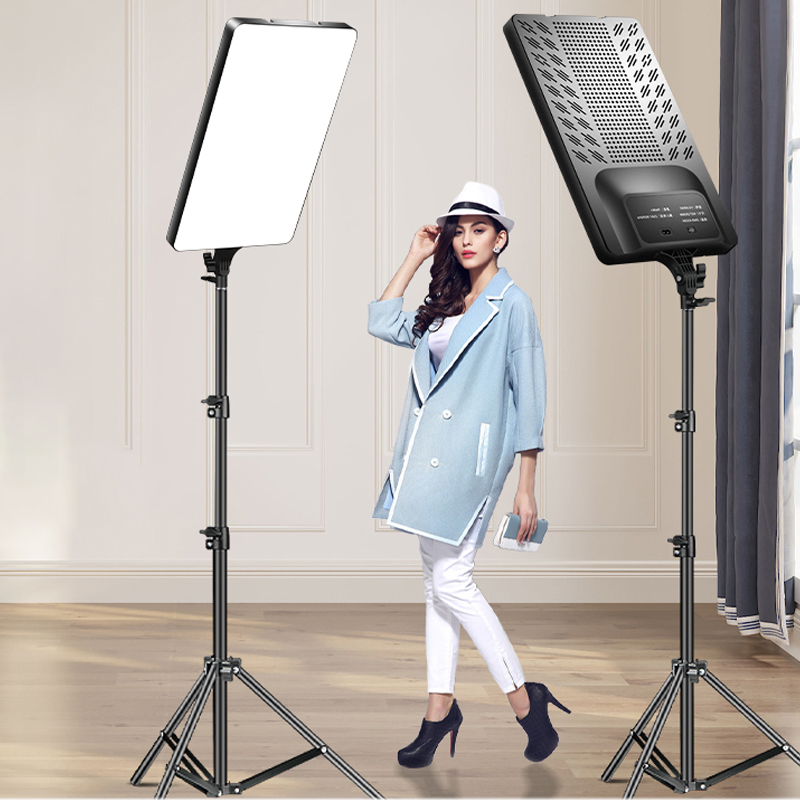 50W LED Fill Lamp Video Light  - Led Light Panel Stream ulasan dan harga