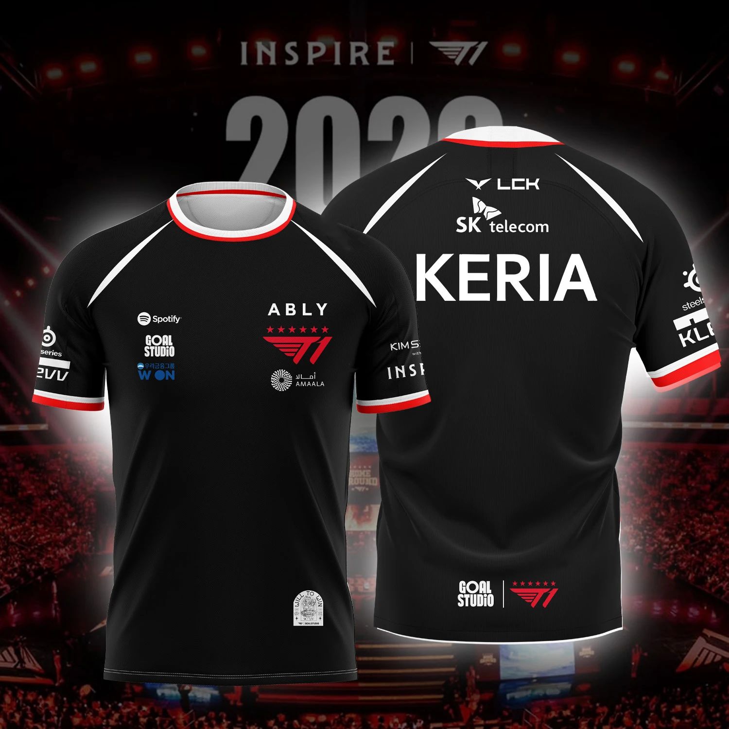 2026 NEW T1 ESPORTS TEAM JERSE - Esports Gaming Jersey ulasan dan harga