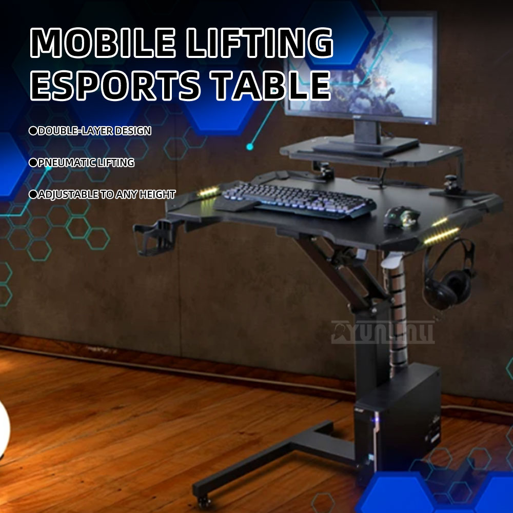 E-sports lifting table, liftin - Esports Gaming School ulasan dan harga