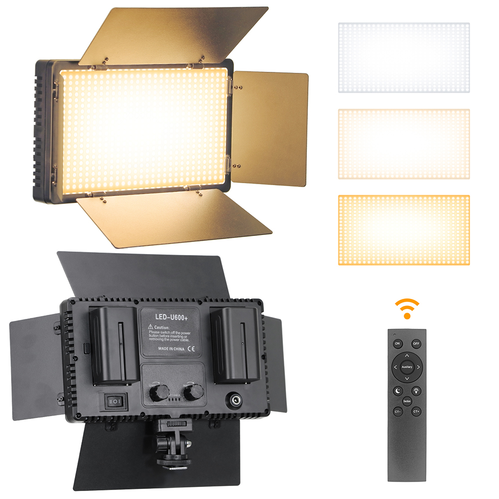 U800 600 LED Video Panel Light - Led Light Panel Stream ulasan dan harga