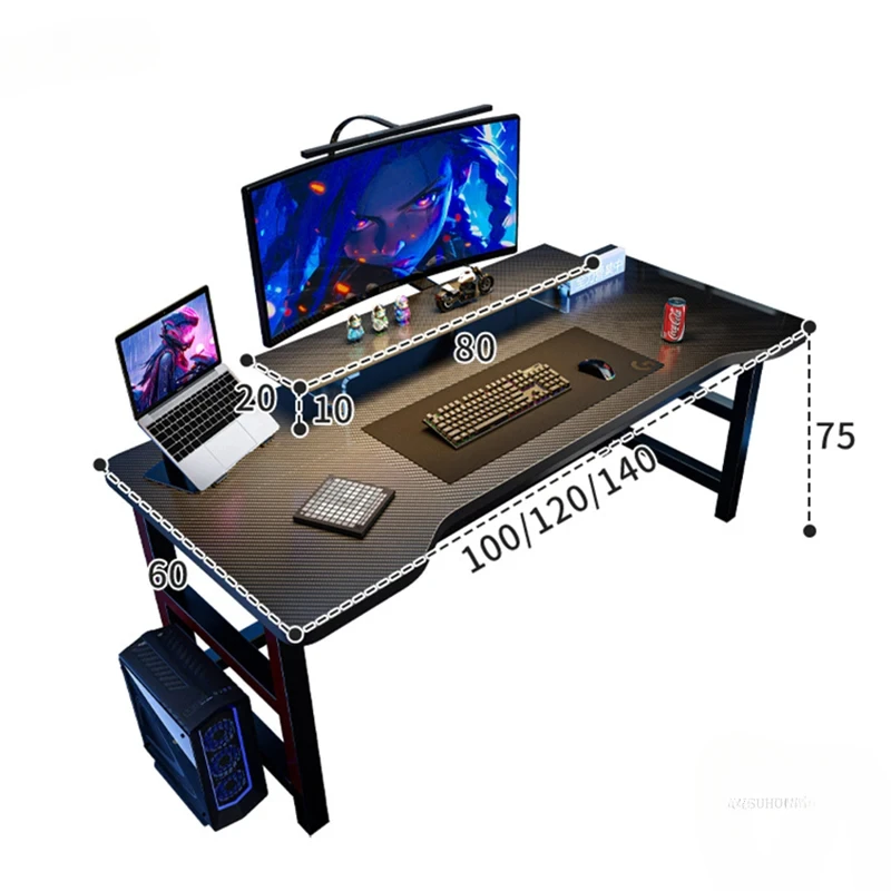 Luxury Desktop Computer Desks  - Esports Gaming School ulasan dan harga
