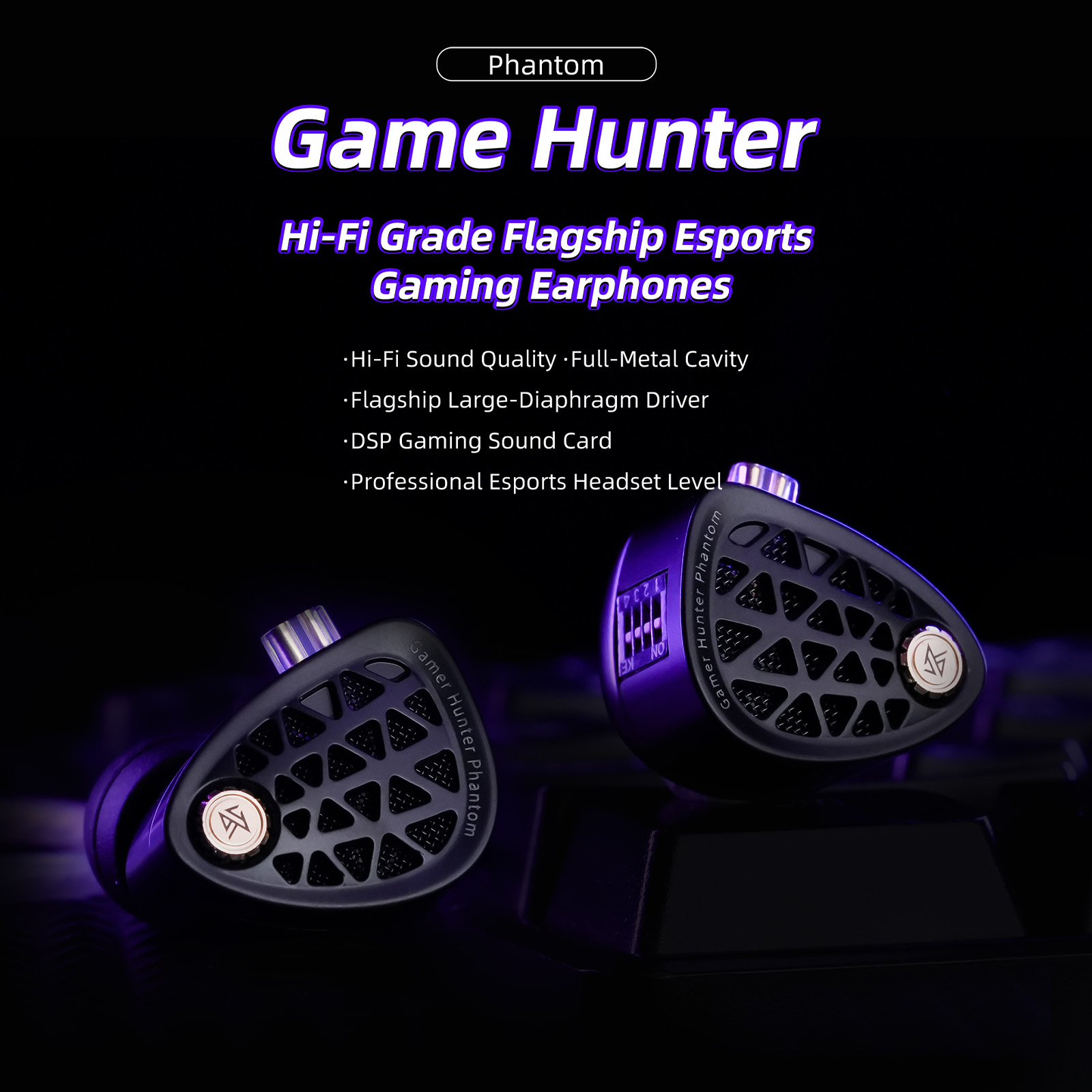 KZ Phantom HiFi Grade Flagship - Esports Gaming Monitor ulasan dan harga