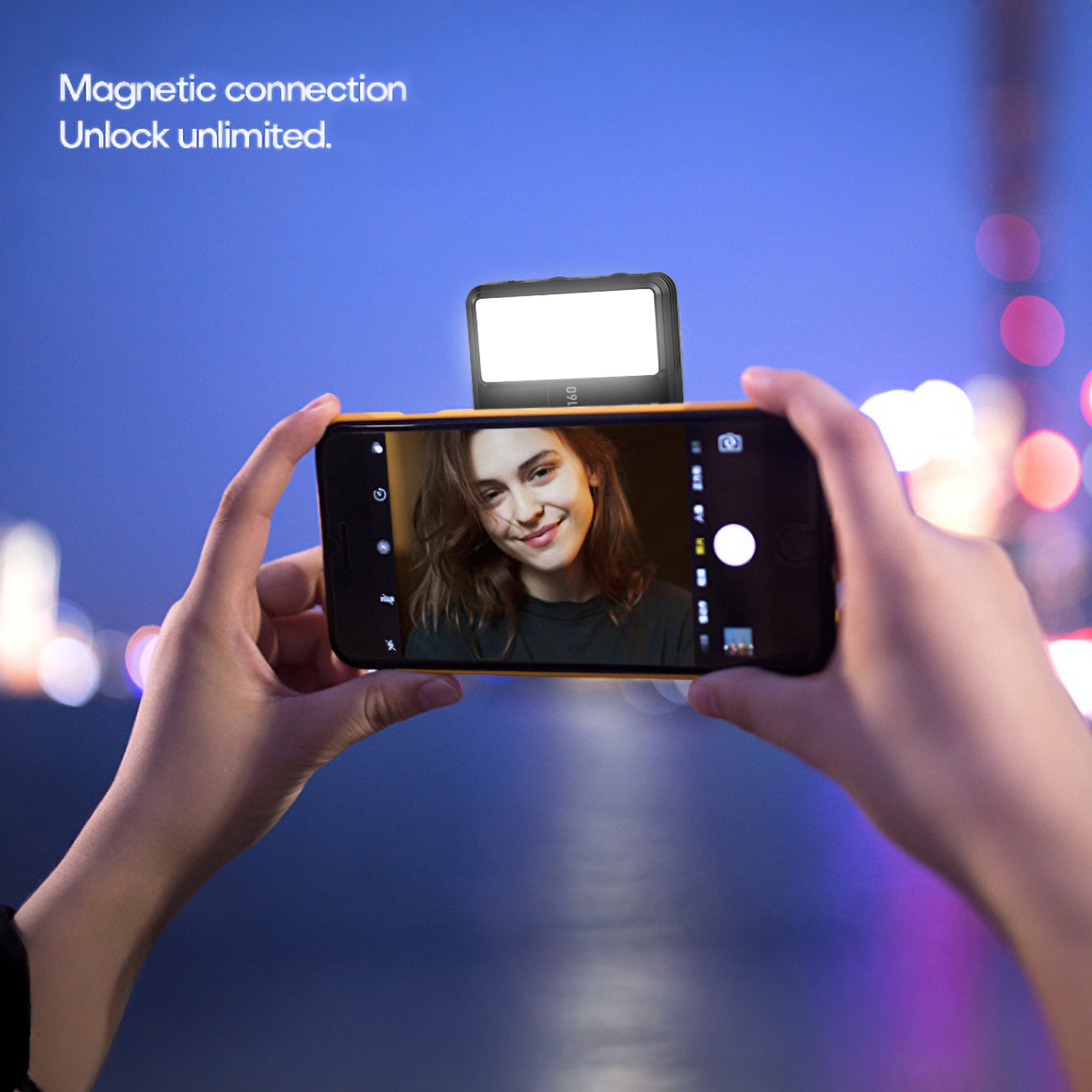 Magnetic Phone Fill Light Dual - Led Light Panel Stream ulasan dan harga