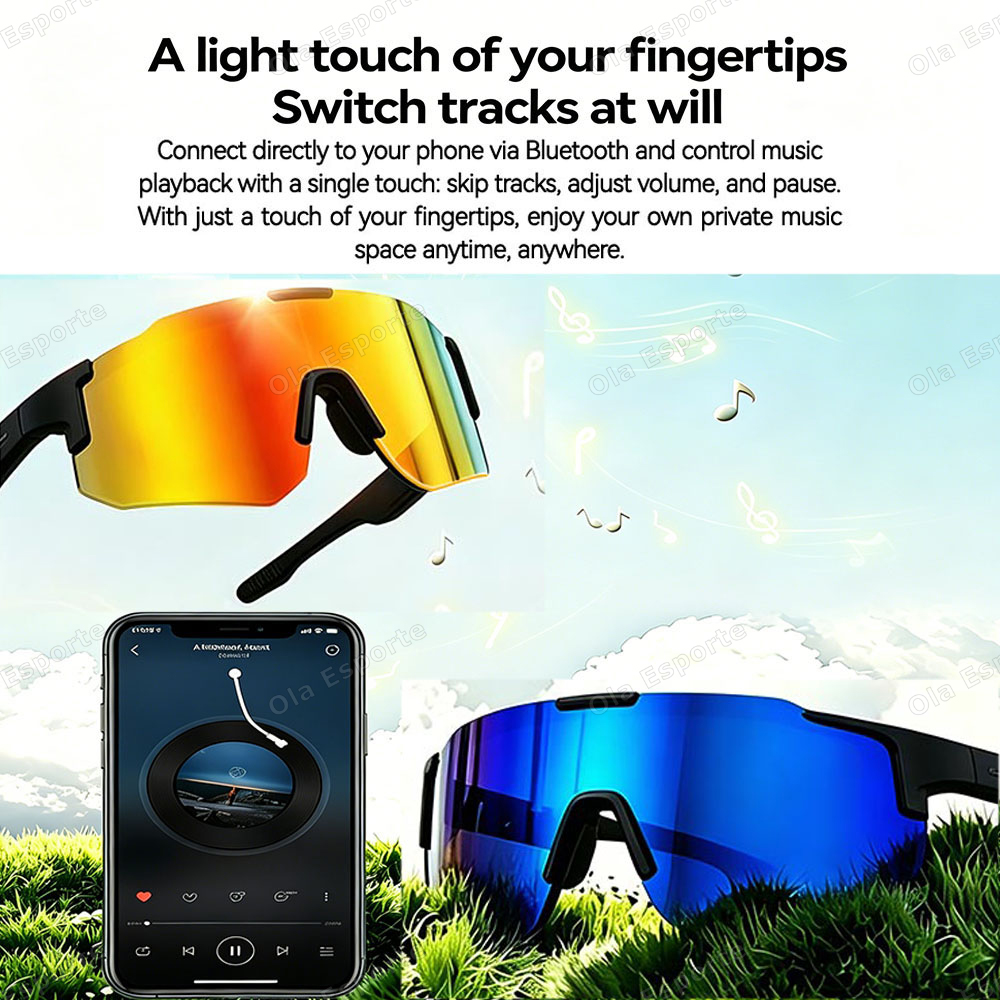 Cycling Smart Glasses Camera B - Esports Gamer ulasan dan harga