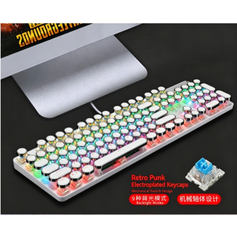 HJK920 Steam Punk Mechanical W - Esports Gaming Cafe ulasan dan harga