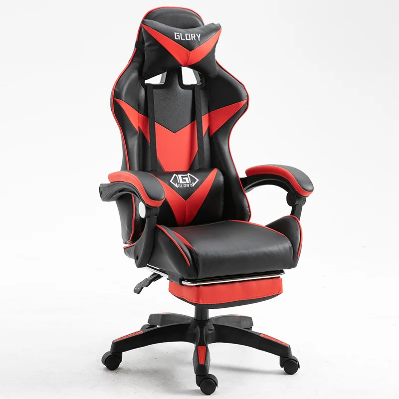 #Gaming chair with footrest, h - Esports Gaming Cafe ulasan dan harga