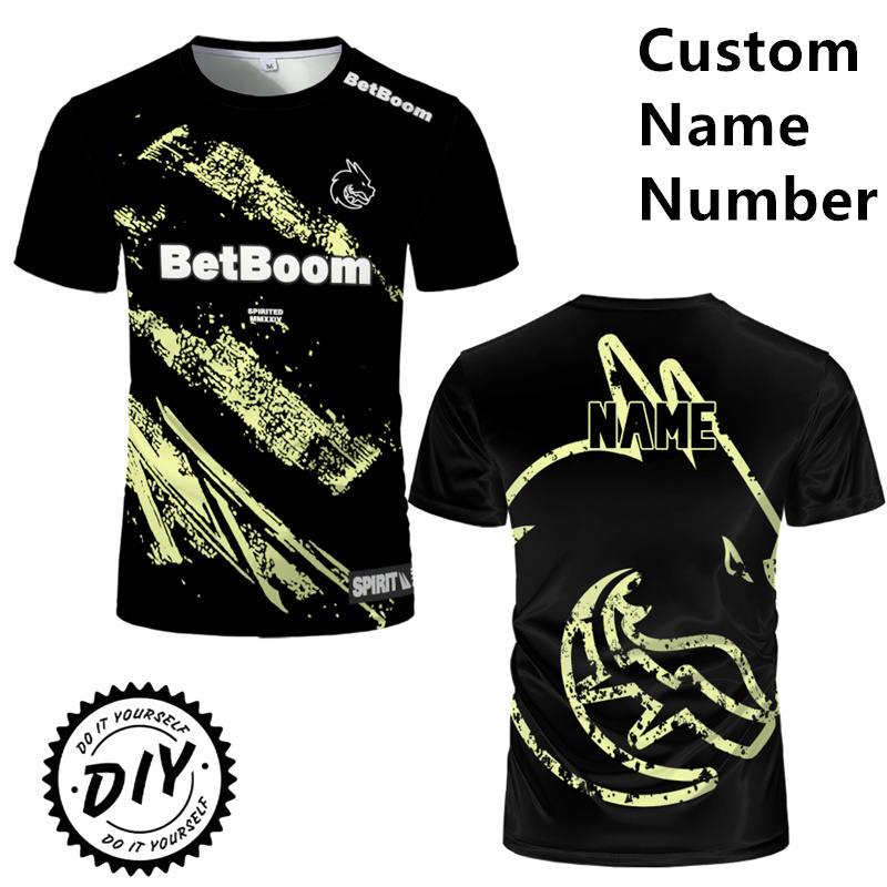 2025 New Team Spirit Jersey T- - Esports Gaming Jersey ulasan dan harga