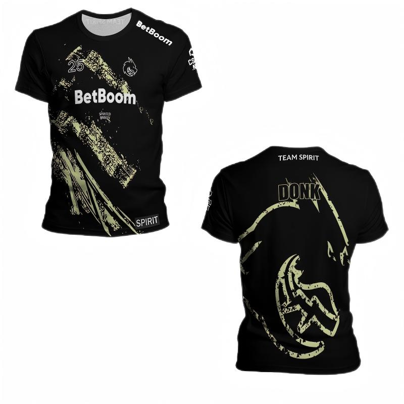 2025 New Team Spirit Jersey T- - Esports Gaming Jersey ulasan dan harga