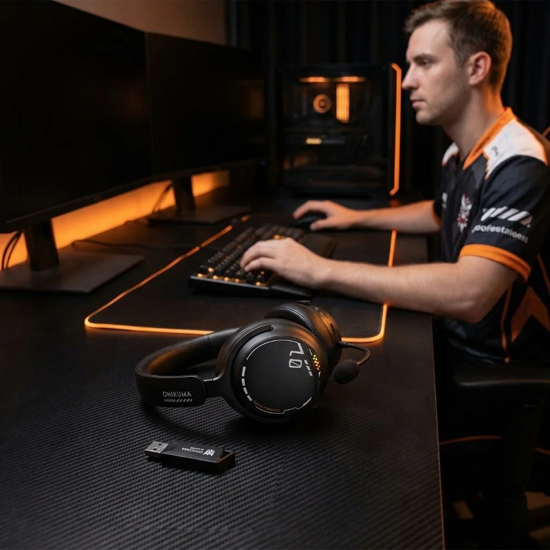 ONIKUMA GT886 Gaming Headset T - Esports Gaming Monitor ulasan dan harga