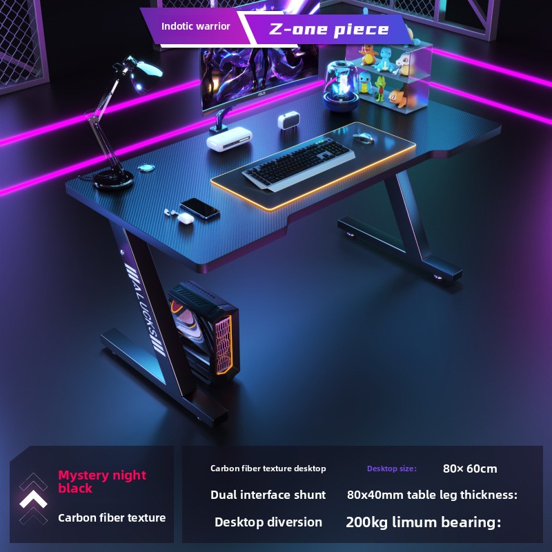 Home Office Computer Desk Smar - Esports Gaming School ulasan dan harga