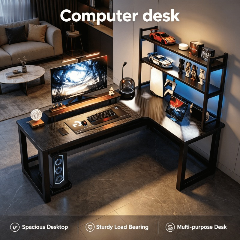 Multiple E-sports Table Corner - Esports Gaming School ulasan dan harga