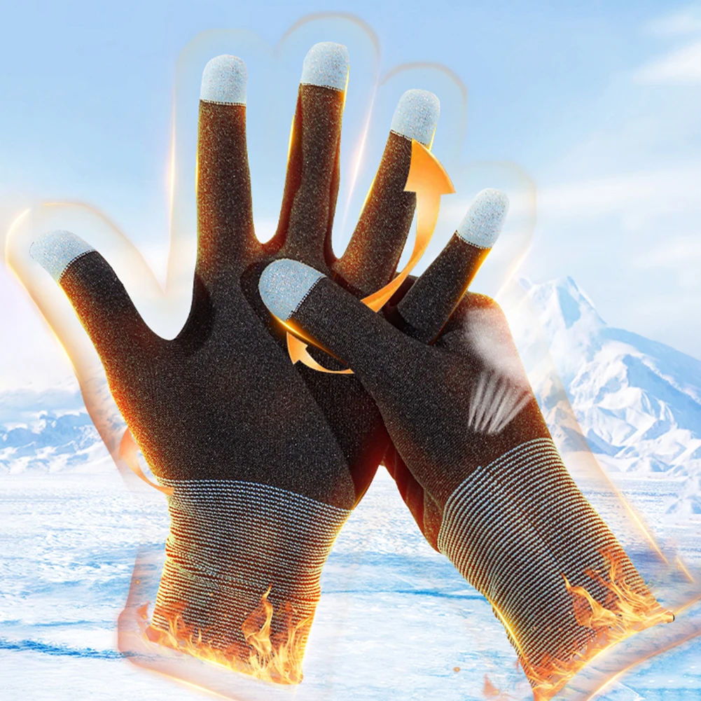 1 Pair Game Playing Gloves Hig - Esports Gaming Finger Sleeve ulasan dan harga