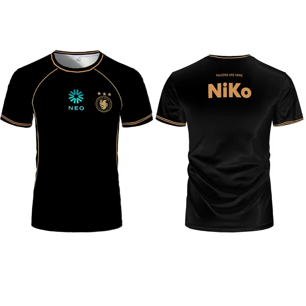 Team Falcons 2026 Training Uni - Esports Gaming Jersey ulasan dan harga