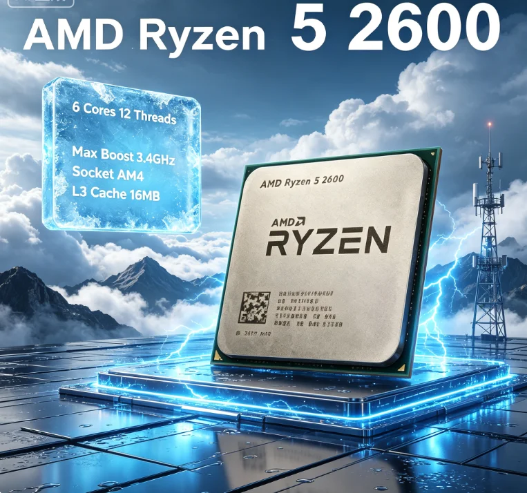 R5 2600 Desktop Gaming CPU 6 C - Esports Gaming Cafe ulasan dan harga