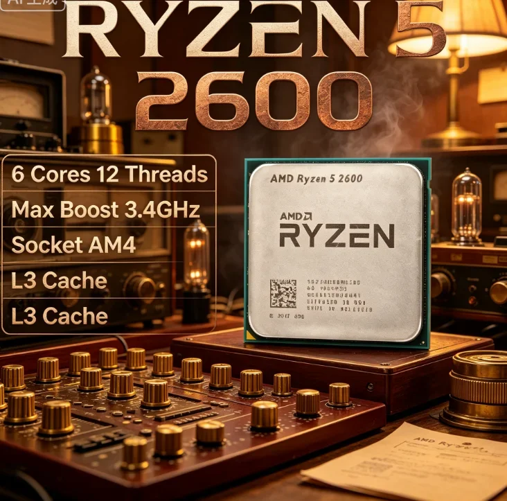 R5 2600 Desktop Gaming CPU 6 C - Esports Gaming Cafe ulasan dan harga