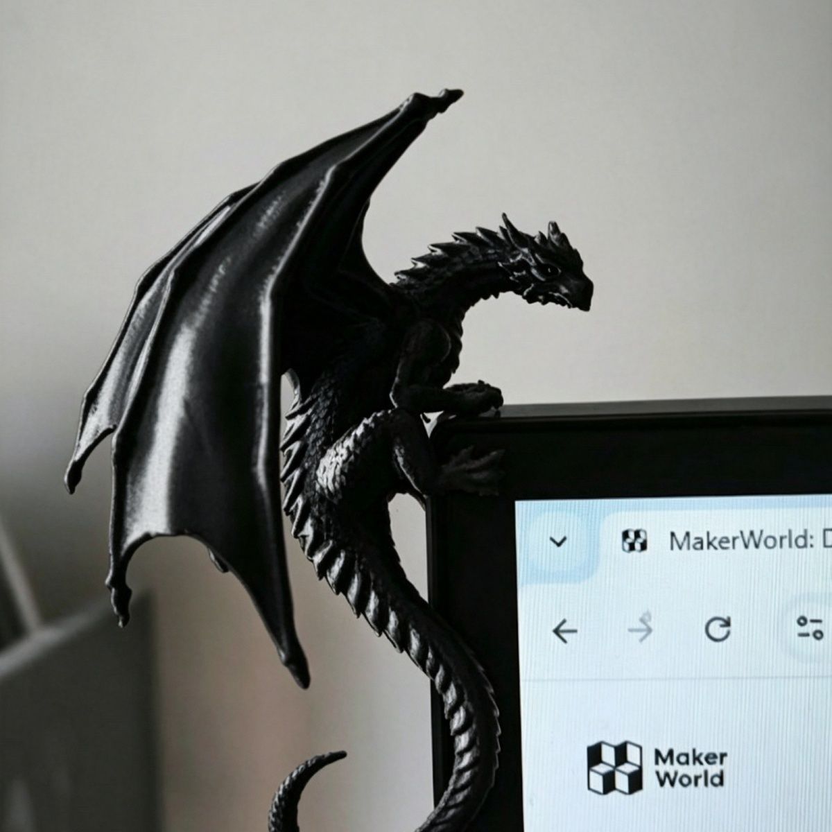 Cool Dragon Lying Figure Monit - Esports Gaming Monitor ulasan dan harga