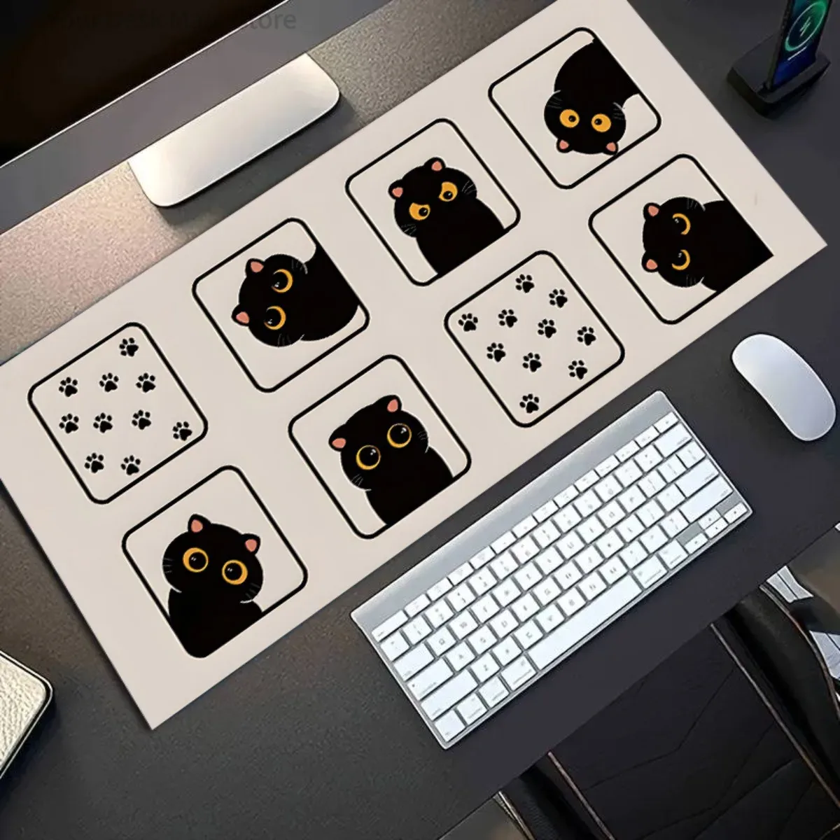 Grid Design Black Cat Gaming M - Esports Gaming School ulasan dan harga