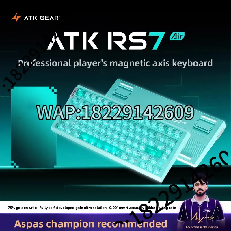 ATK RS7 Air Keyboard Magnetic  - Esports Gamer ulasan dan harga