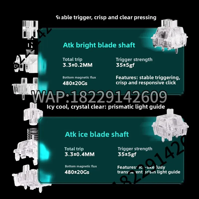 ATK RS7 Air Keyboard Magnetic  - Esports Gamer ulasan dan harga